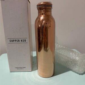Copper H2O 20oz Water Bottle - Polished Copper